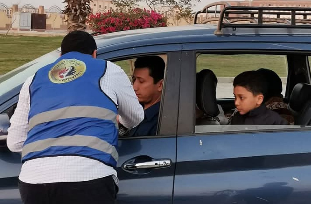 حماة الوطن يطلق حملة إفطار مسافر في اهناسيا